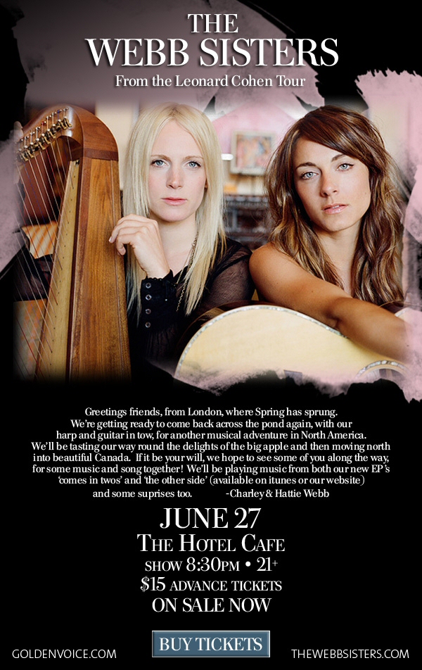 The Webb Sisters in concert in